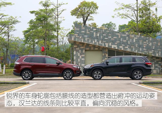 強者的實力較量 福特銳界對比豐田漢蘭達