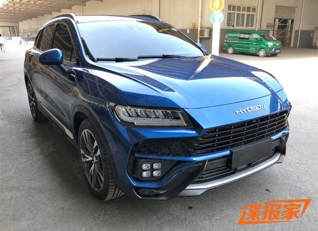 全新轎跑SUV 北汽幻速C60實車諜照曝光 