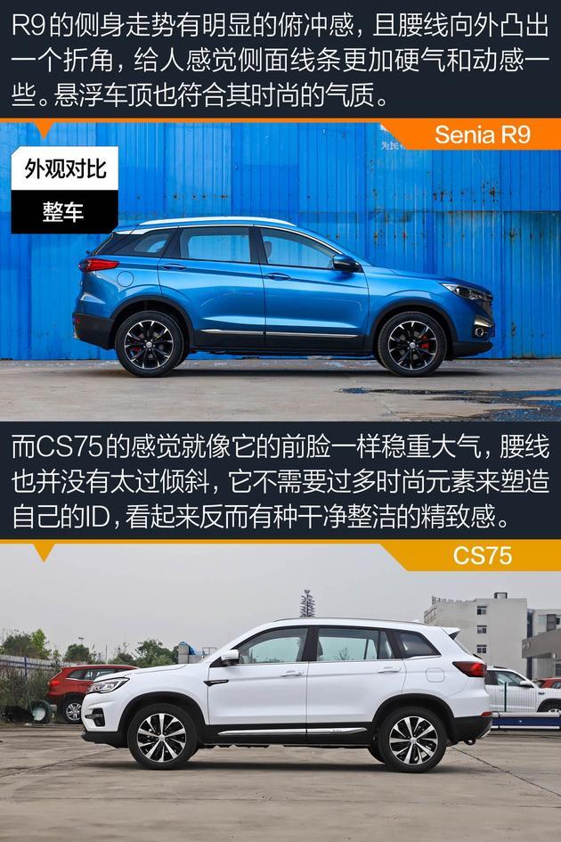 奔騰Senia R9對(duì)比長安CS75 做好細(xì)節(jié)才能脫穎而出