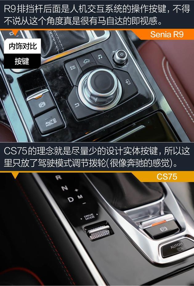 奔騰Senia R9對(duì)比長安CS75 做好細(xì)節(jié)才能脫穎而出