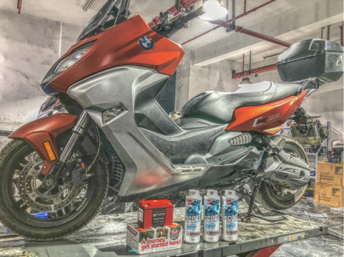 BMW C650sport保養記錄以及騎行體驗