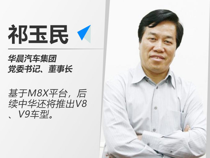 新車，華晨中華新SUV,華晨V7，華晨V8，華晨V9