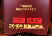 錦湖輪胎ECSTA PS71摘得“節能省油王” 稱號
